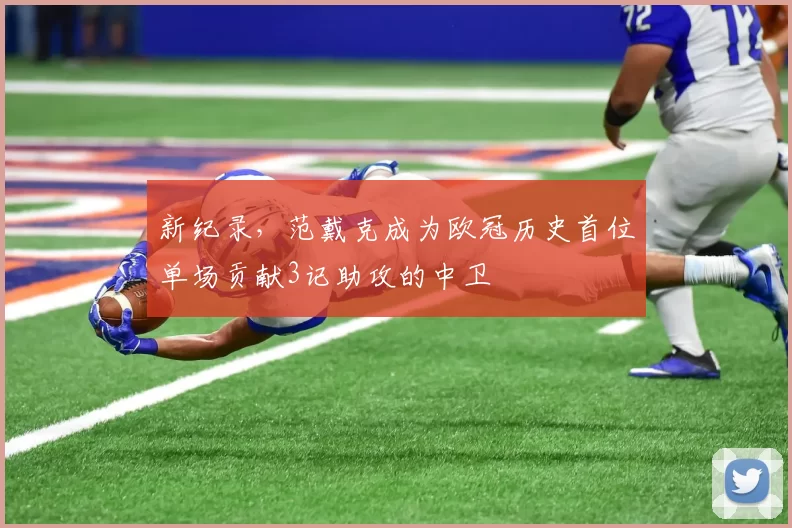 新纪录，范戴克成为欧冠历史首位单场贡献3记助攻的中卫