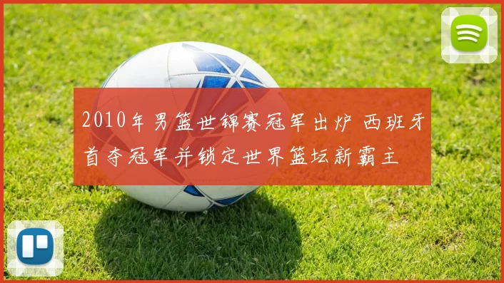 2010年男篮世锦赛冠军出炉 西班牙首夺冠军并锁定世界篮坛新霸主